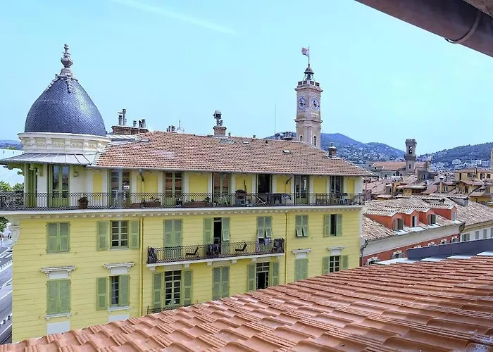 Coeur De Nice Avec Vue Sur Parc !